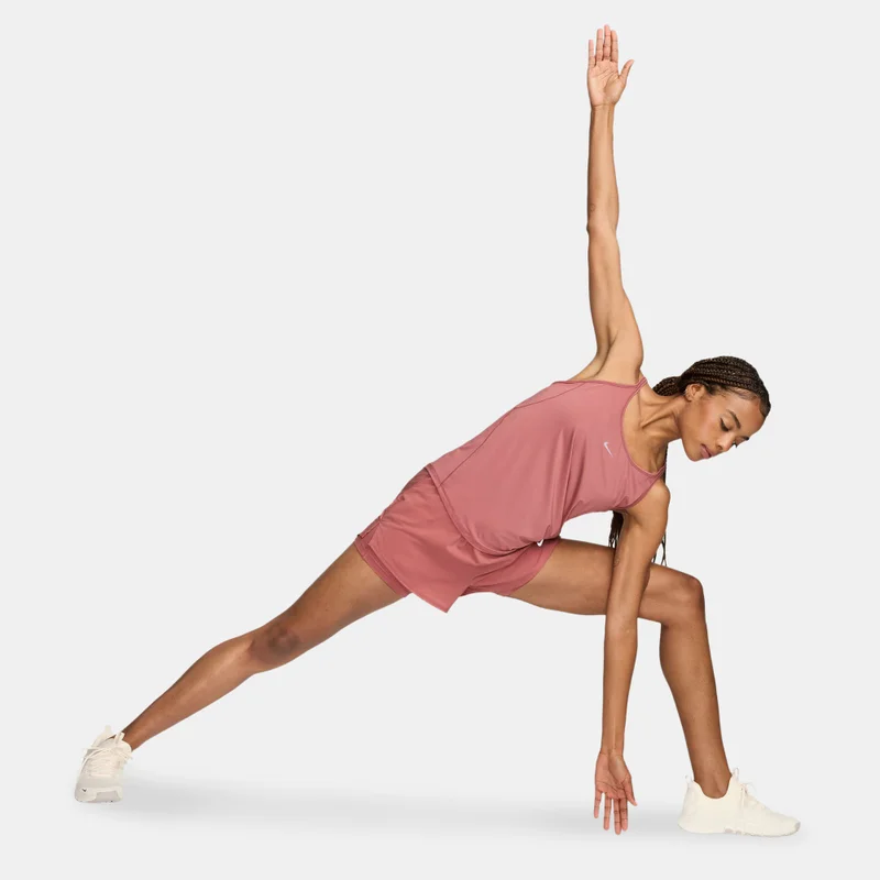 Nike Pink Women's One Classic Dri-FIT Strappy Tank Top for Women | Best Price UAE